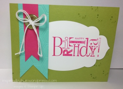 Stampin' Up! Happiest Birthday Wishes